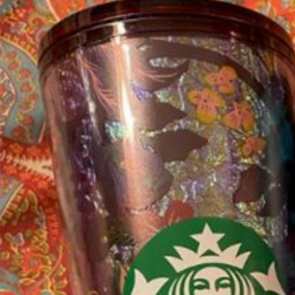 Rare 2021 Limited Fall Baroque Edition NWT STARBUCKS Metallic Holographi… - Picture 4 of 15